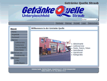 Tablet Screenshot of getraenkequelle.org